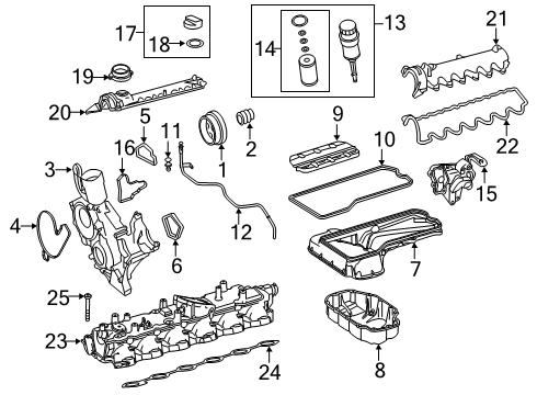 2018 Mercedes-Benz S65 AMG Intake Manifold Diagram 1