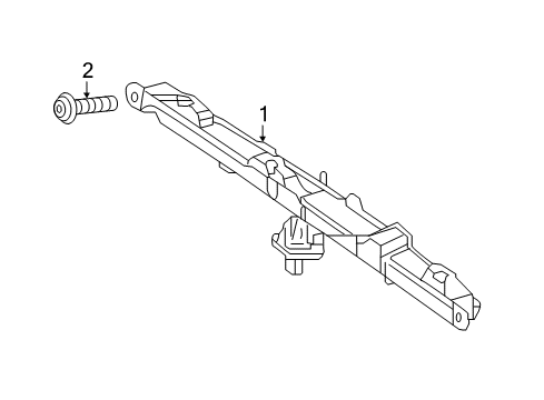 2020 Mercedes-Benz GLA250 High Mount Lamps Diagram