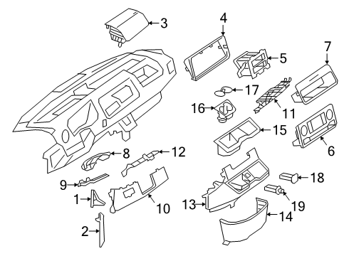 2021 Mercedes-Benz Sprinter 2500 Parking Aid Diagram 2