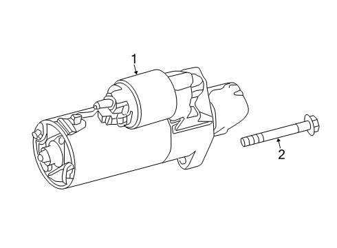 2020 Mercedes-Benz Sprinter 2500 Starter