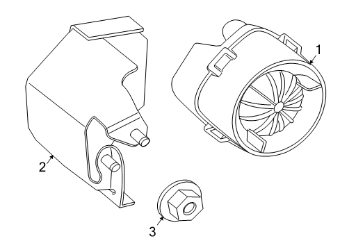 2011 Mercedes-Benz GLK350 Anti-Theft Components Diagram