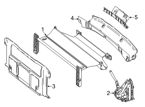 2019 Mercedes-Benz S560 Top Well Components Diagram 2