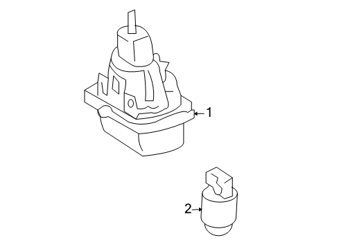 2011 Mercedes-Benz S400 License Lamps Diagram