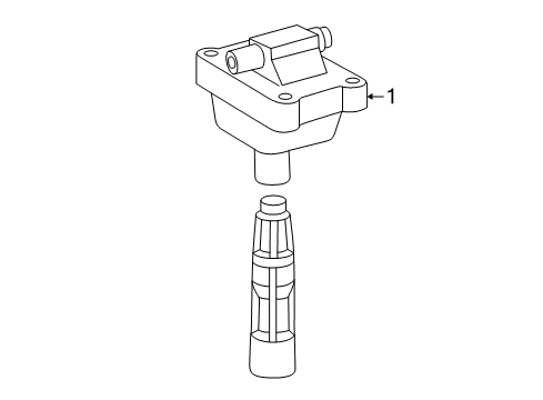 2004 Mercedes-Benz SLK320 Ignition System Diagram