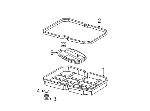 2013 Mercedes-Benz CL550 Automatic Transmission, Maintenance Diagram