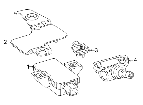 2018 Mercedes-Benz Metris Tire Pressure Monitoring, Electrical Diagram