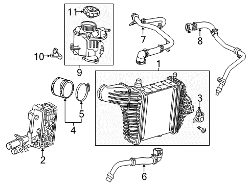 2018 Mercedes-Benz CLA45 AMG Powertrain Control Diagram 1