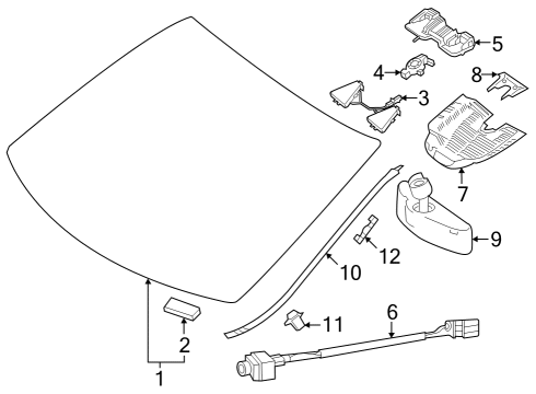 Rear Cover Diagram for 247-811-27-00-9051