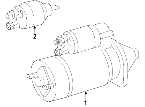 2012 Mercedes-Benz E63 AMG Starter, Charging Diagram