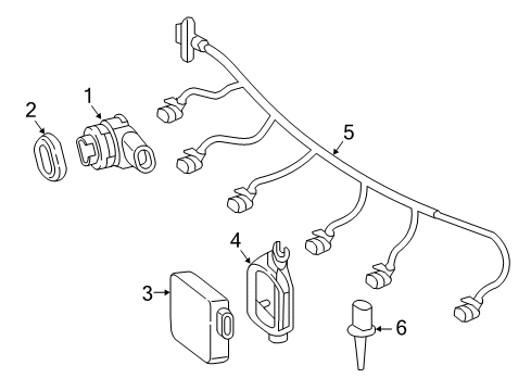 2015 Mercedes-Benz GLA45 AMG Automatic Temperature Controls Diagram 4