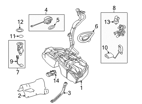 2017 Mercedes-Benz CLS400 Senders Diagram