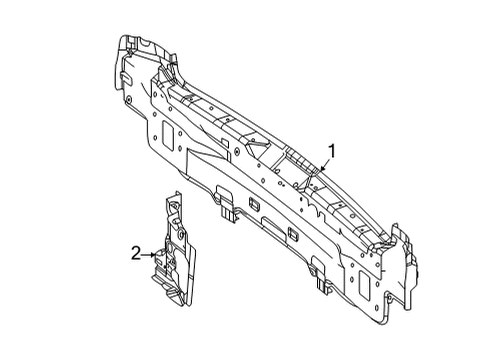 2022 Mercedes-Benz E450 Rear Body Diagram 4