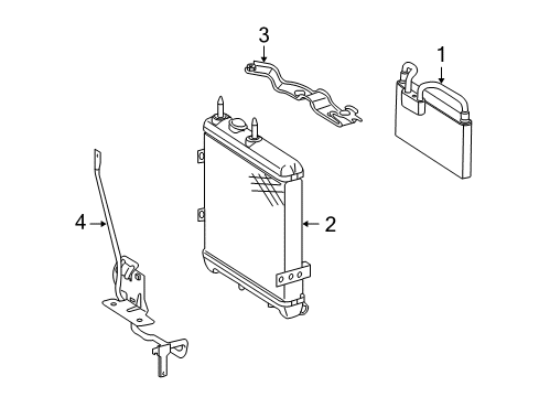 2007 Mercedes-Benz CL600 Oil Cooler Diagram