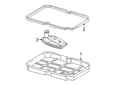 1998 Mercedes-Benz ML320 Automatic Transmission, Maintenance Diagram