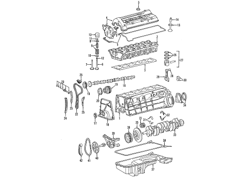 Timing Cover Diagram for 103-015-04-01