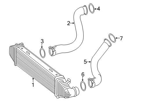 Inlet Hose Diagram for 204-528-26-82