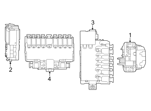 2023 Mercedes-Benz EQS 580 Fuse & Relay Diagram 2