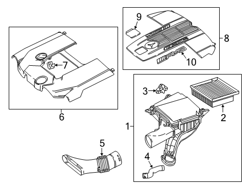 Engine Cover Diagram for 279-010-00-67