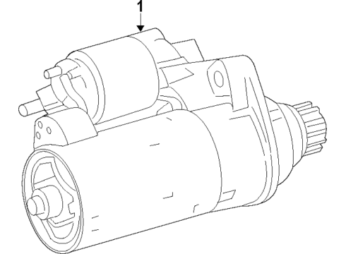 2019 Mercedes-Benz GLA250 Starter