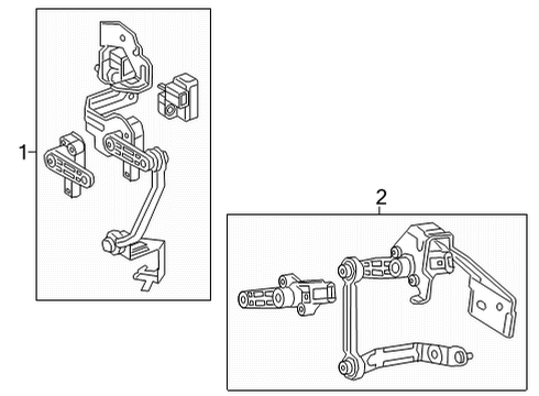 2022 Mercedes-Benz GLB250 Electrical Components