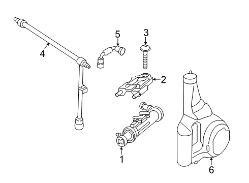 2015 Mercedes-Benz Sprinter 2500 Washer Components Diagram