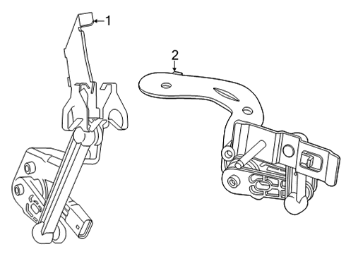 2022 Mercedes-Benz EQS 580 Electrical Components Diagram 2