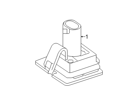 2023 Mercedes-Benz CLS450 License Lamps Diagram