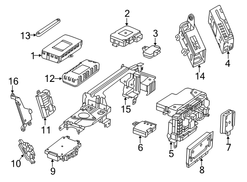 2017 Mercedes-Benz SLC300 Fuel Supply Diagram 1