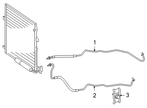 2008 Mercedes-Benz CL63 AMG Trans Oil Cooler Diagram