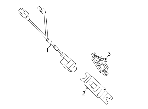 2017 Mercedes-Benz B250e Parking Aid Diagram 2