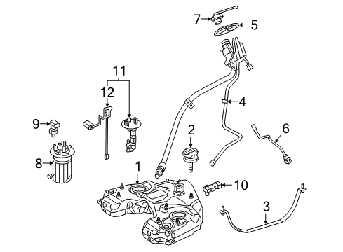 2017 Mercedes-Benz GLE43 AMG Filters Diagram 6