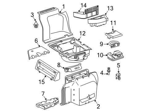 Housing Diagram for 211-849-01-79-7F72