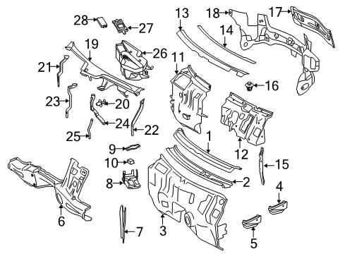 Insulation Fastener Diagram for 002-988-16-81