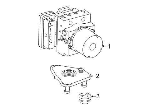 2021 Mercedes-Benz G550 ABS Components, Electrical Diagram