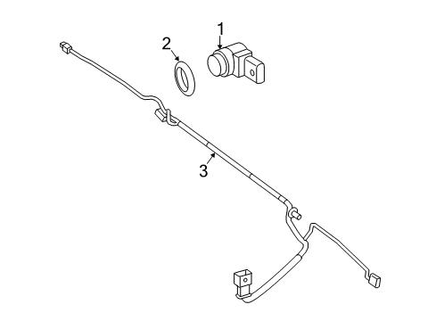 2017 Mercedes-Benz Sprinter 3500 Rear Bumper Diagram 3