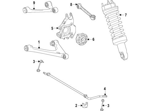 2020 Mercedes-Benz AMG GT R Pro Suspension Components, Lower Control Arm, Upper Control Arm, Ride Control, Stabilizer Bar