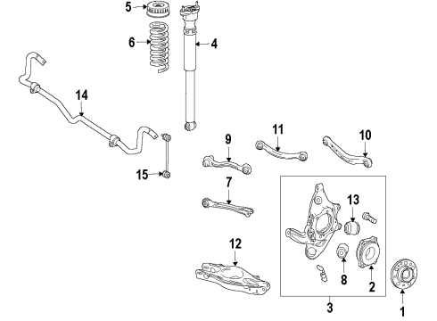 Stabilizer Bar Diagram for 212-326-06-65