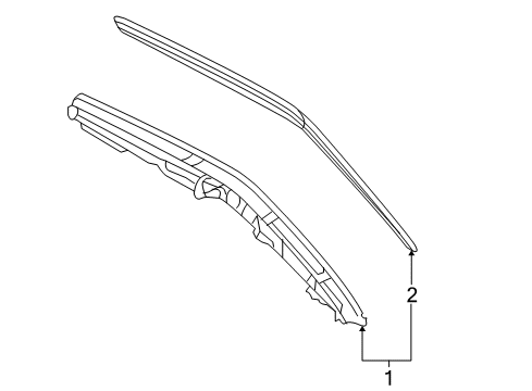 2014 Mercedes-Benz E550 High Mount Lamps Diagram 2