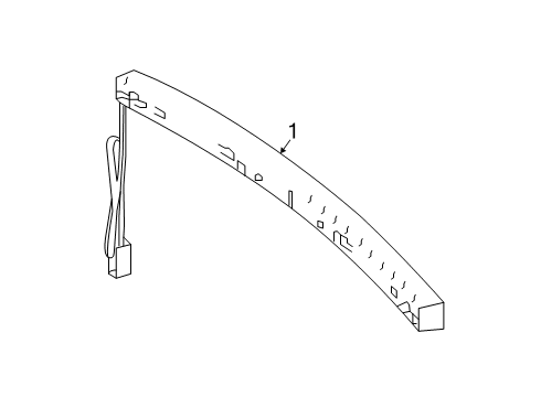 2021 Mercedes-Benz CLS53 AMG High Mount Lamps Diagram