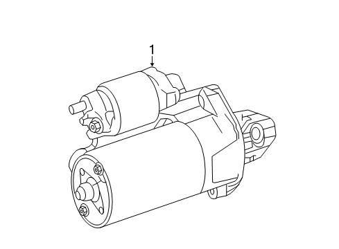 2017 Mercedes-Benz GLE400 Starter