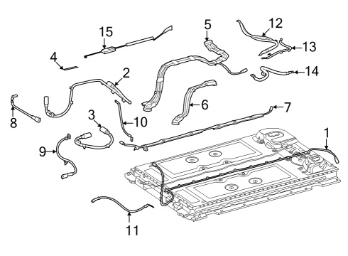 2023 Mercedes-Benz EQS 450 Battery Diagram 2