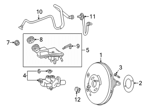 2021 Mercedes-Benz GLA250 Hydraulic System Diagram 1