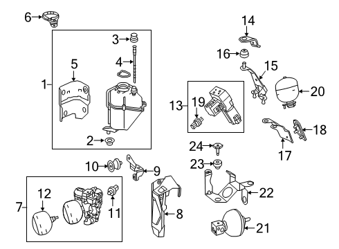 2018 Mercedes-Benz S560 Auto Leveling Components Diagram 2