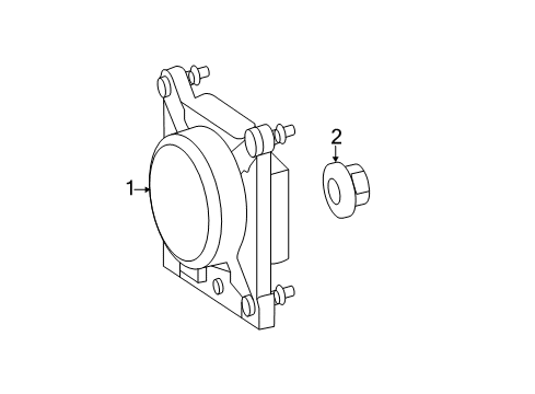 2006 Mercedes-Benz R500 Cruise Control System Diagram 1