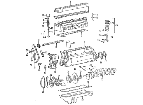 Oil Pan Diagram for 603-014-17-02