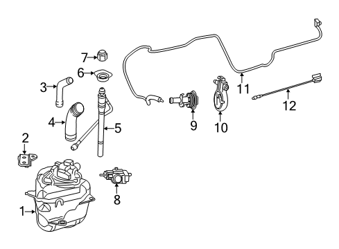 2015 Mercedes-Benz Sprinter 2500 Diesel Aftertreatment System Diagram