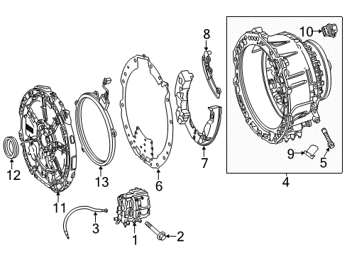 2013 Mercedes-Benz E400 Hybrid Components