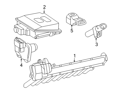 2005 Mercedes-Benz SL65 AMG Powertrain Control Diagram 2