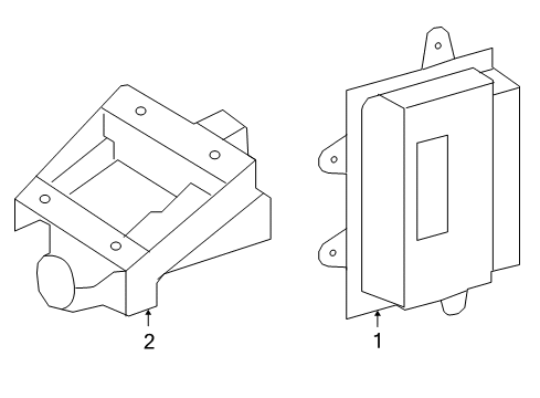 2007 Mercedes-Benz CL550 Electrical Components Diagram 3