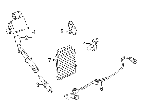 2016 Mercedes-Benz GL450 Ignition System